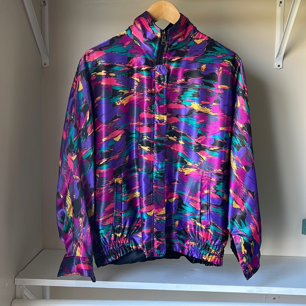 Retro 80’s 90’s Reversible jacket